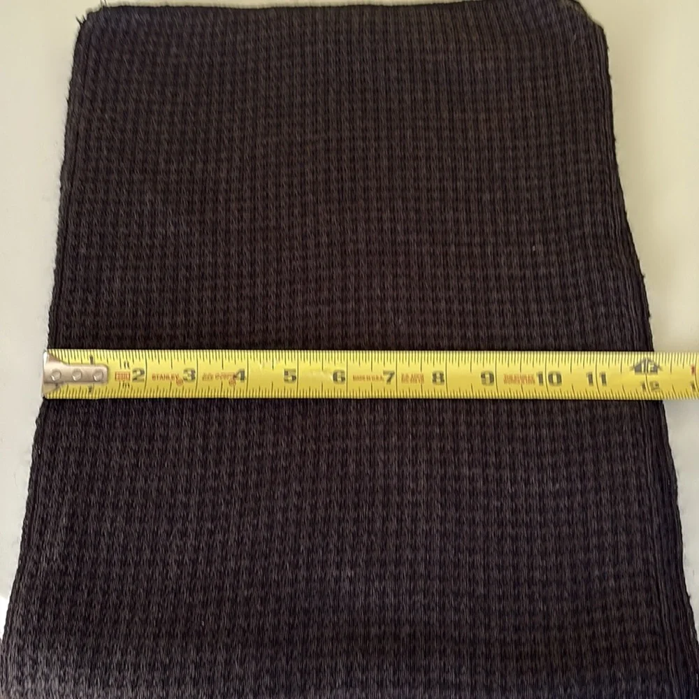 Alfani Black Brown Merino/Acrylic Blend 12 x 64